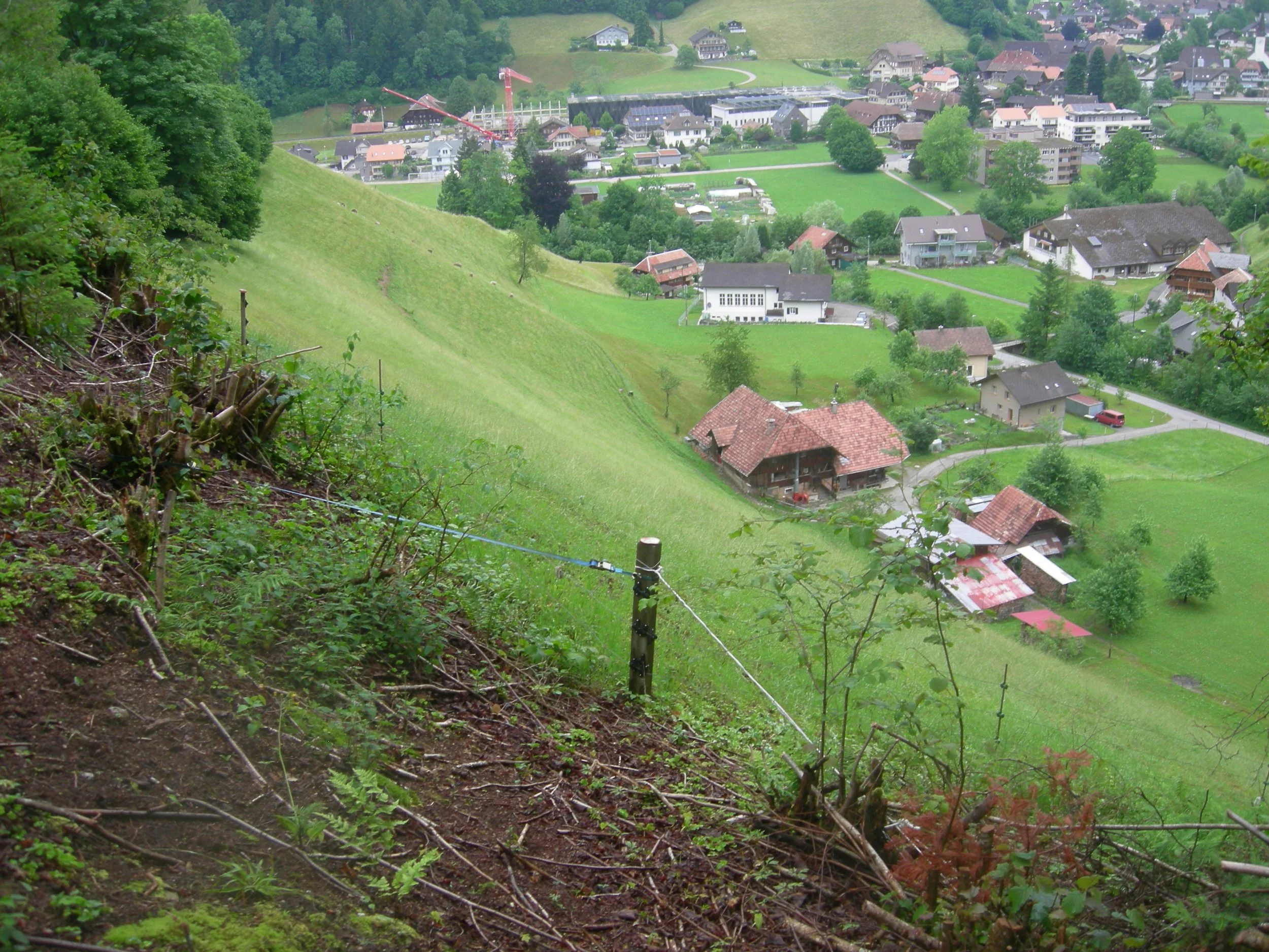Neubau Reservoir Trubschachen