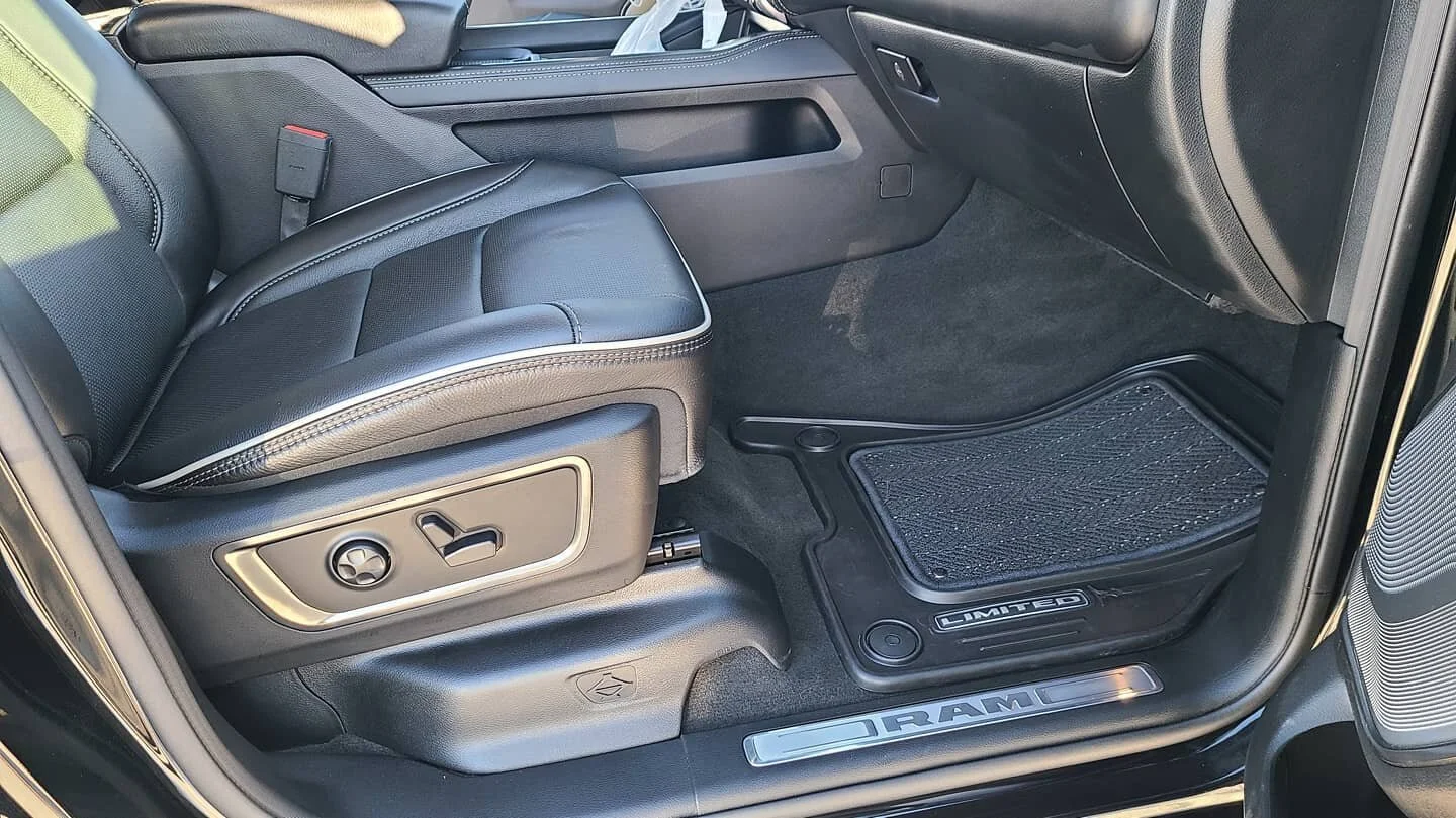 It was cool freshening up this ram. Who doesn't appreciate a good clean truck?! And that leather smell is so good!