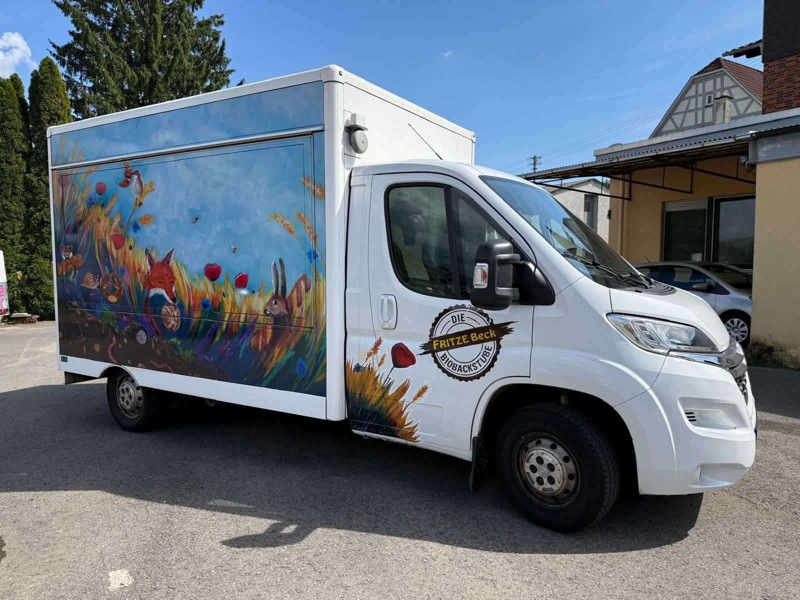 Künstlerisches Auto