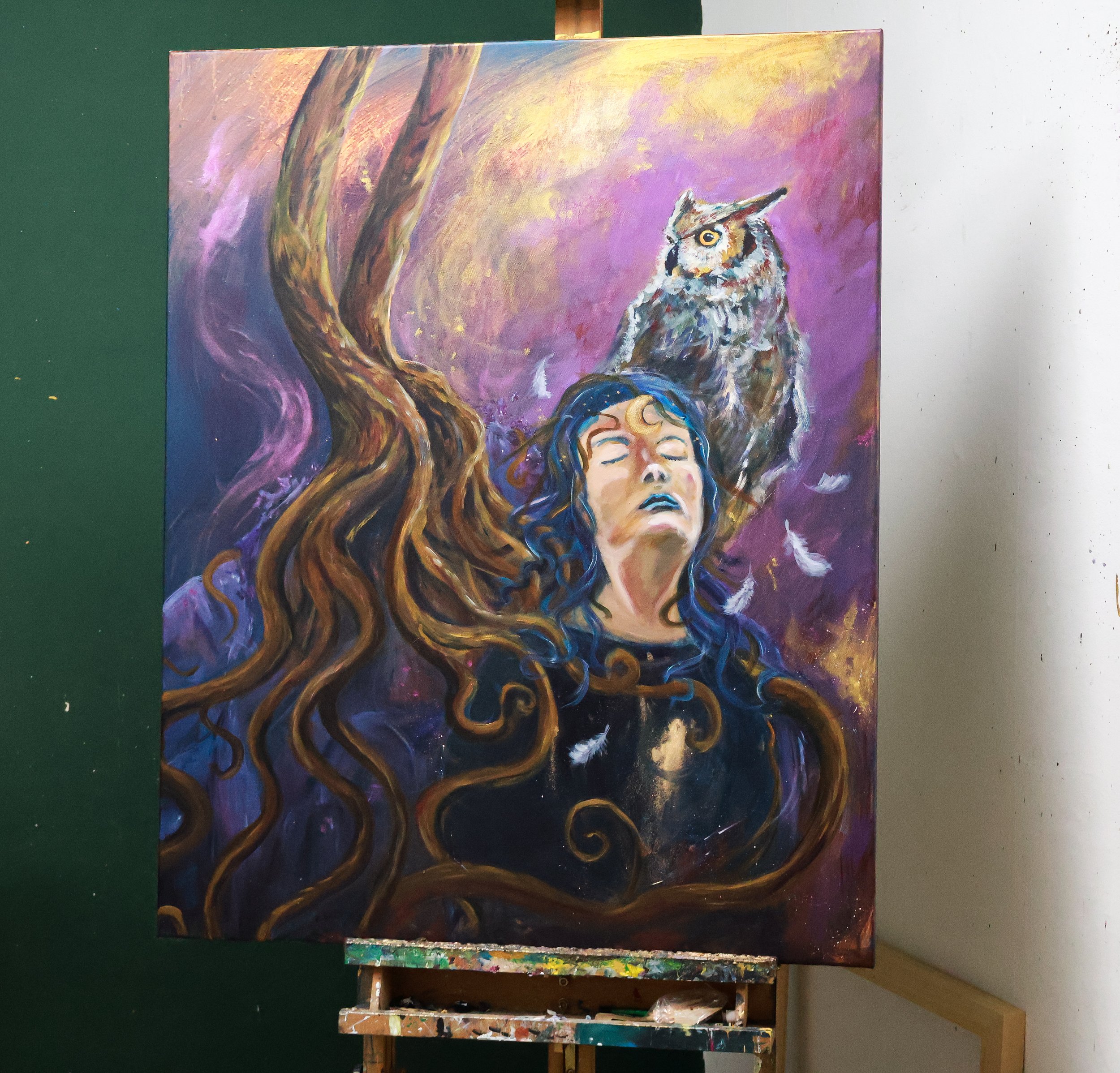 Kunstwerk von Lisa Brenk Verwurzelt