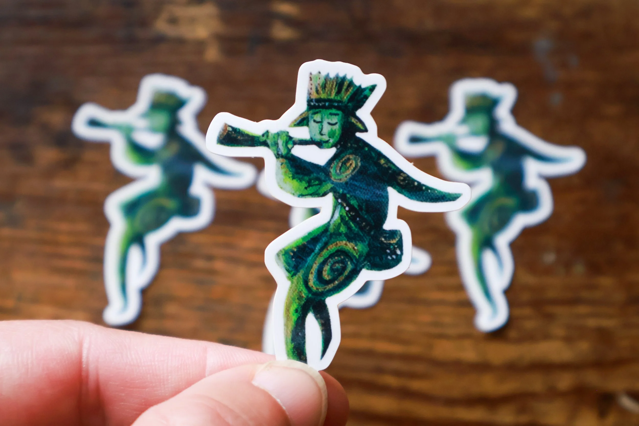 Sticker Seele des Waldes