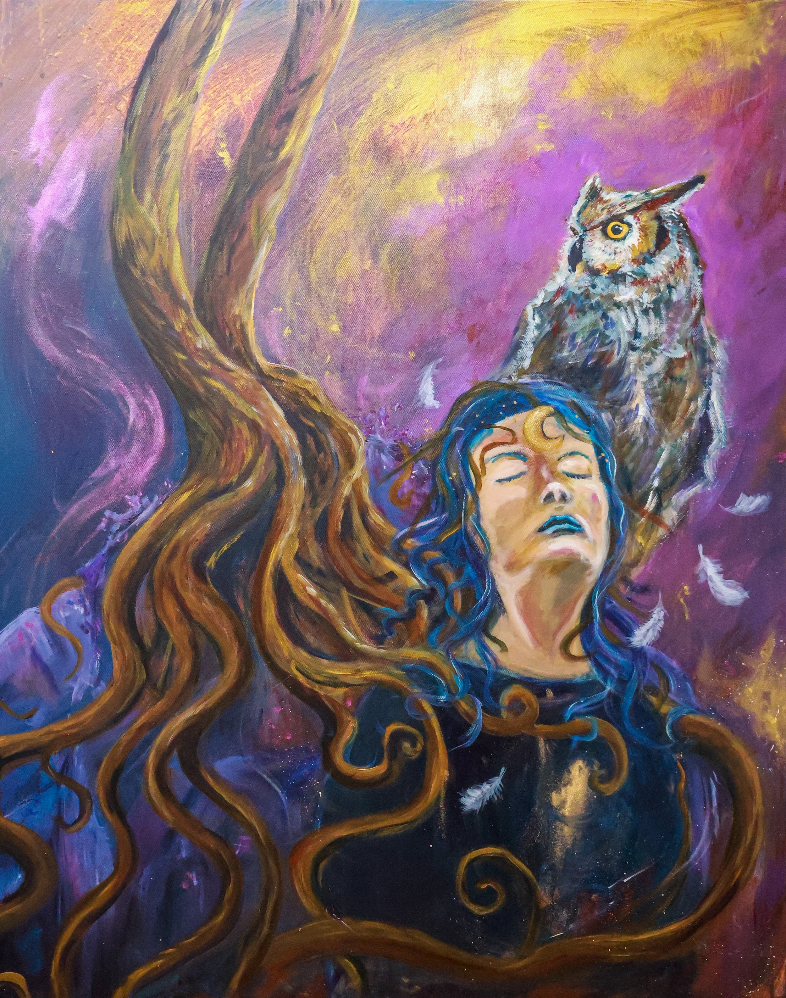 Originalgemälde von Künstlerin Lisa Brenk - Acryl auf Leinwand