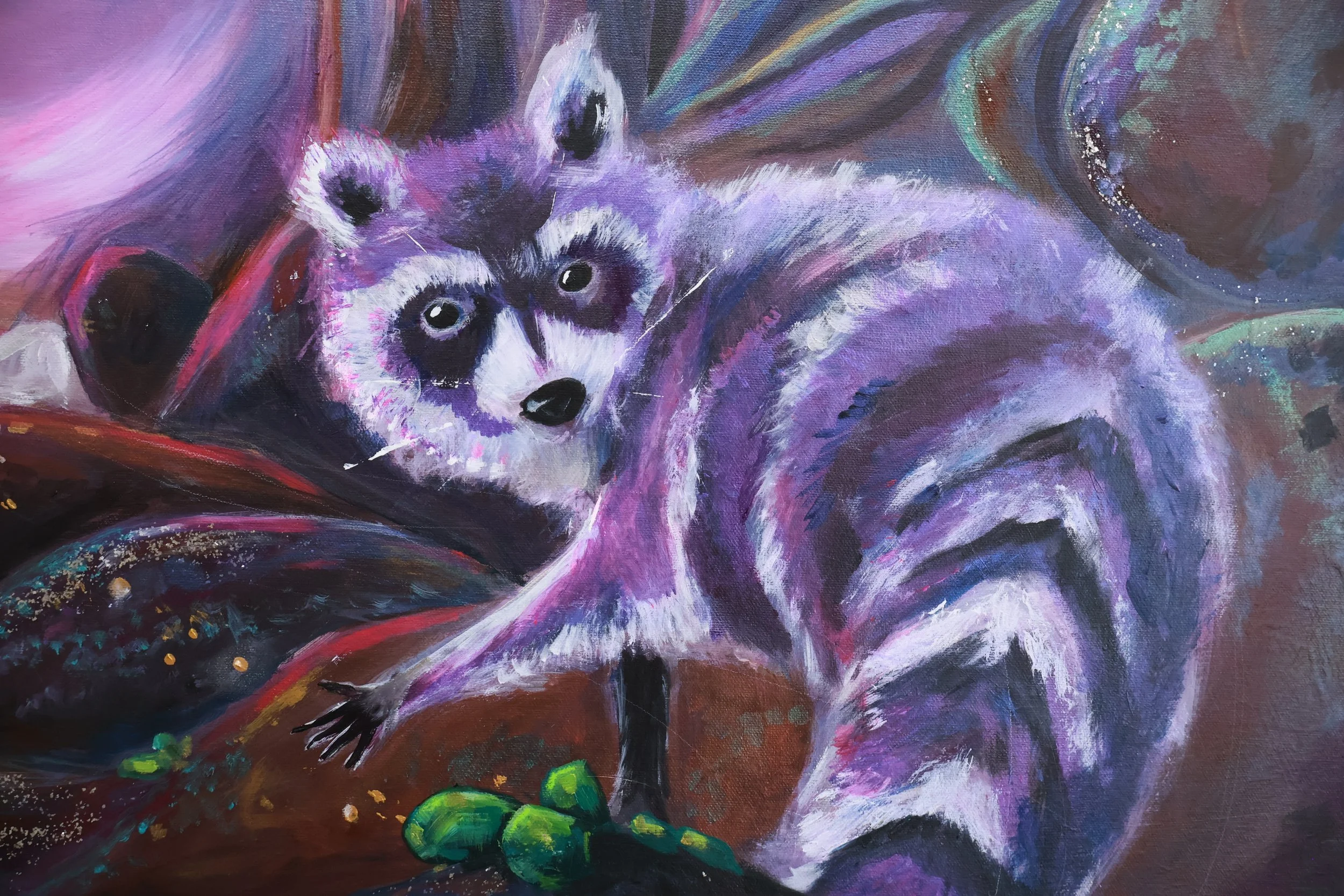 Waschbär als spiritueller Begleiter