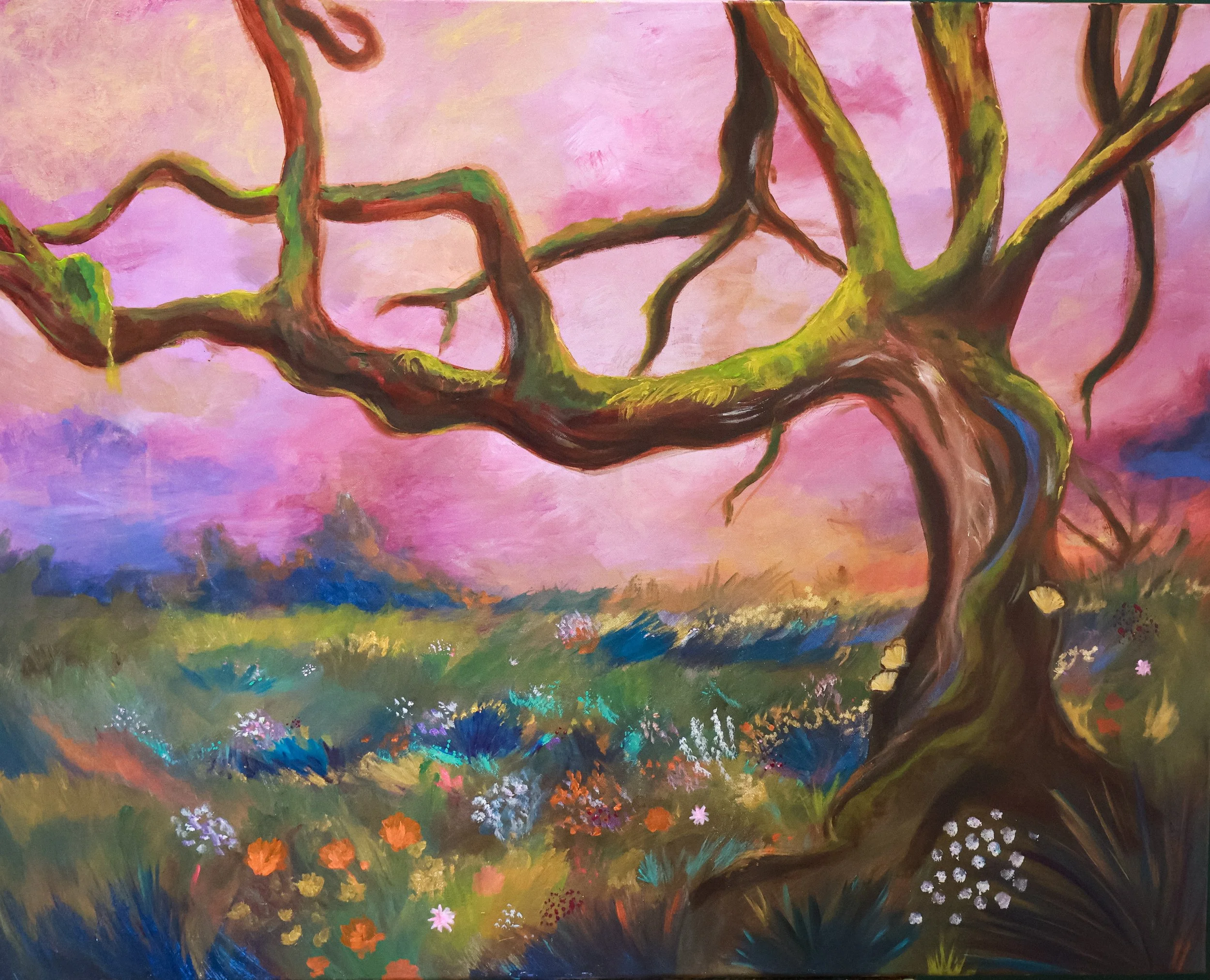 Wunderwild Gemälde von Lisa Brenk