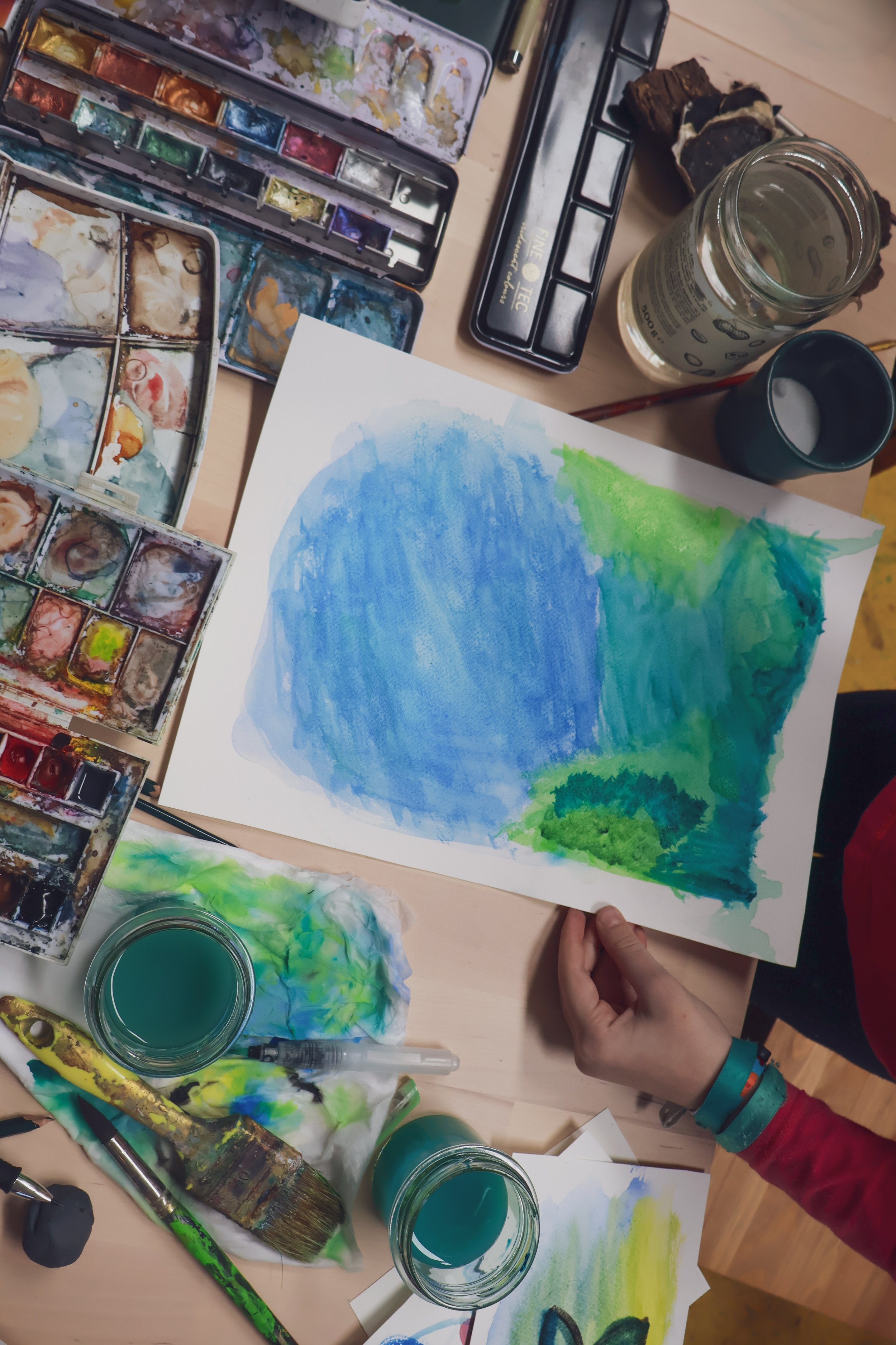 Aquarell für Kinder