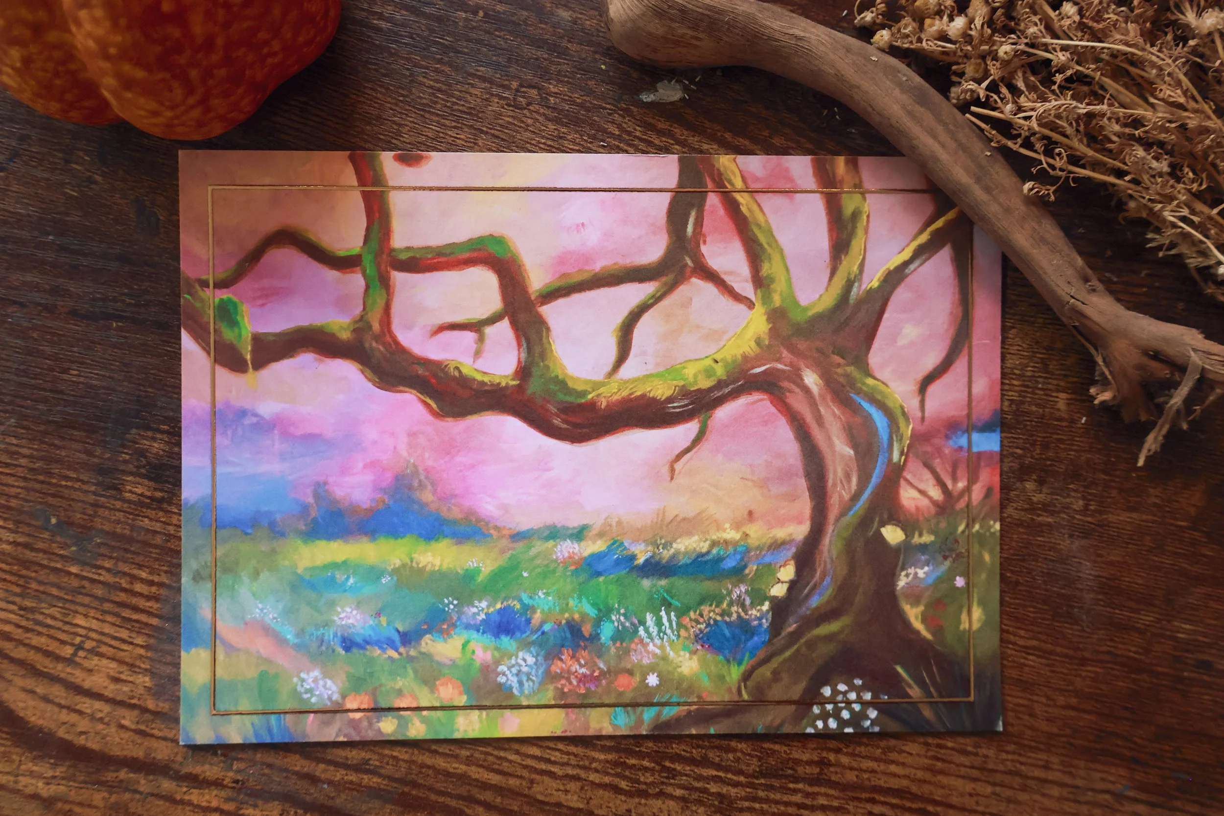 Postkarte Wunderwild Kunstdruck Lisa Brenk