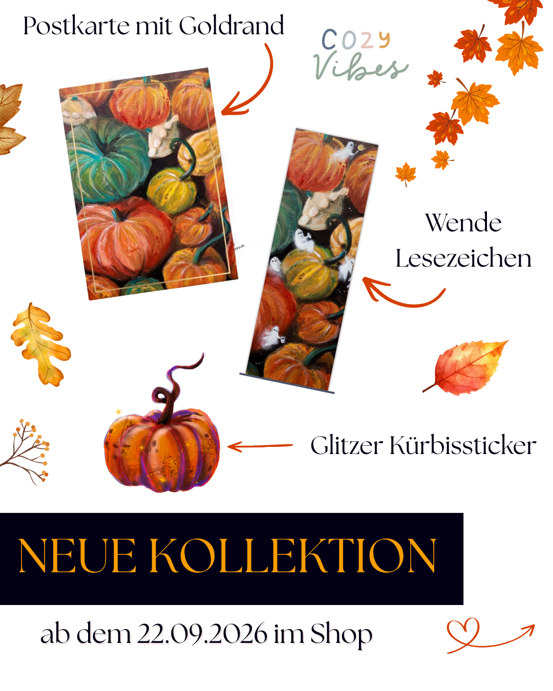 Shop Drop Herbst - Kürbiszeit -Lisa Brenk