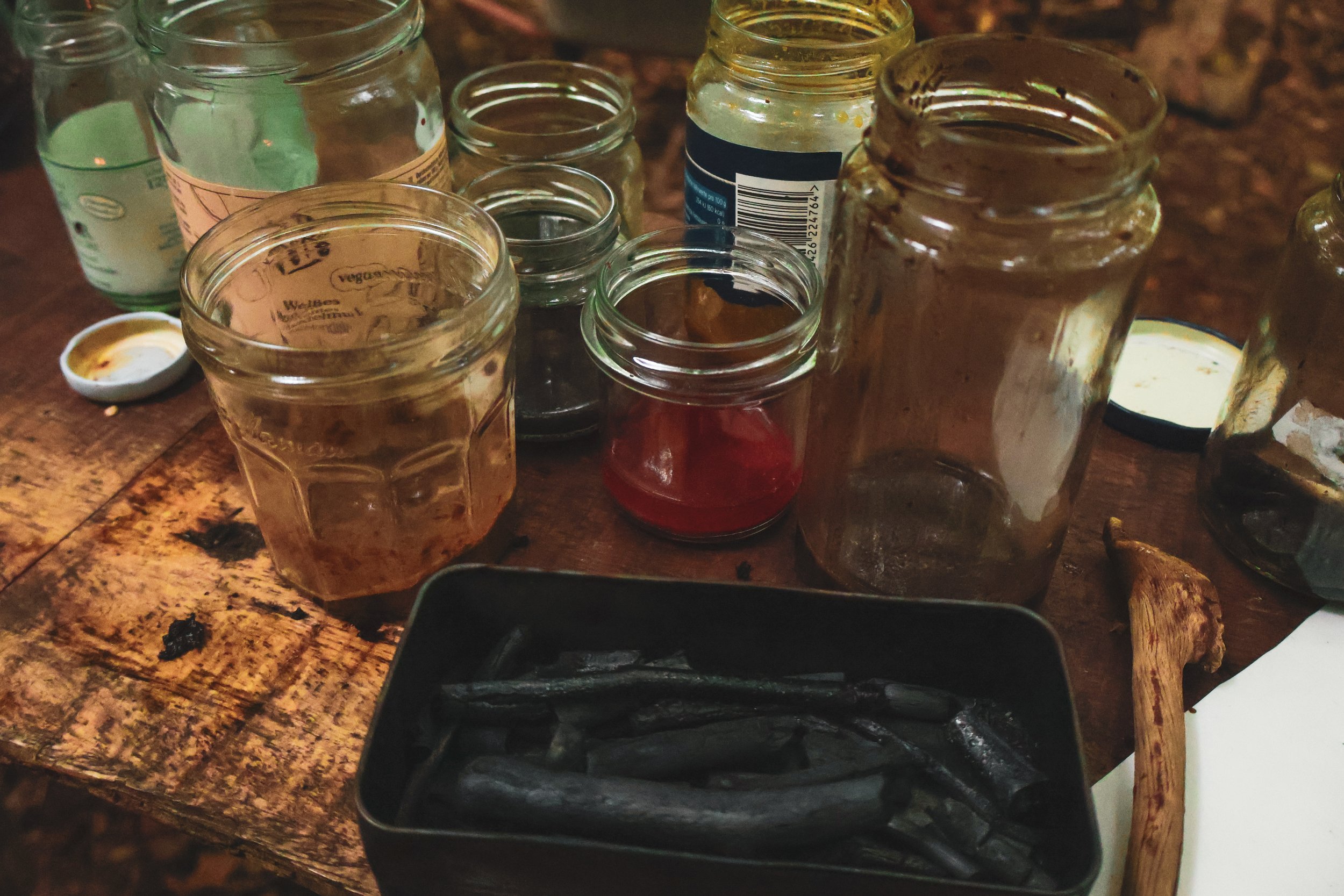 Pflanzenfarben herstellen in Syke bei Bremen