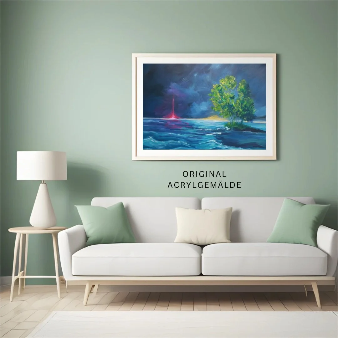 "Ankunft als Print" - Kunst von Lisa Brenk