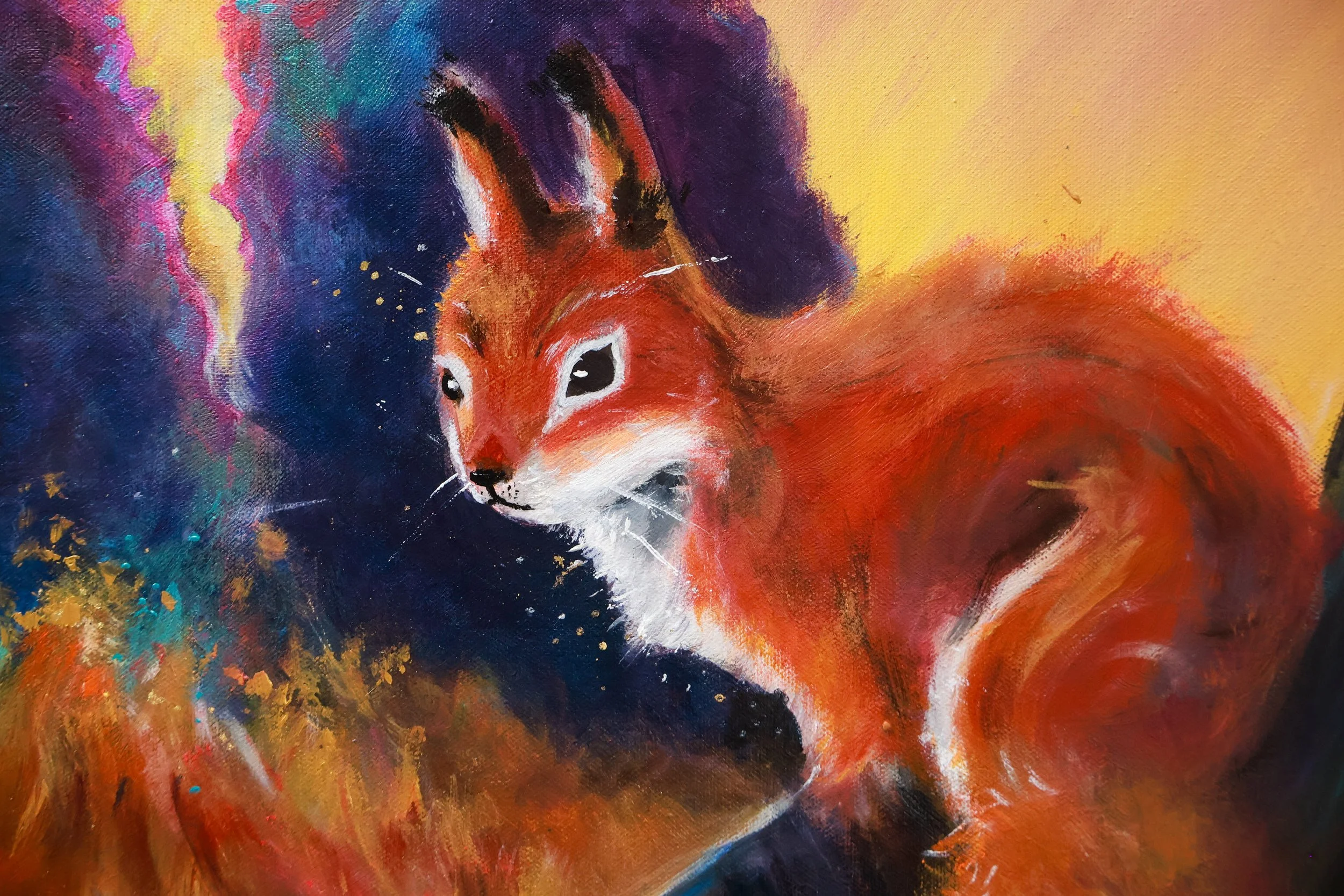 Krafttier Eichhörnchen