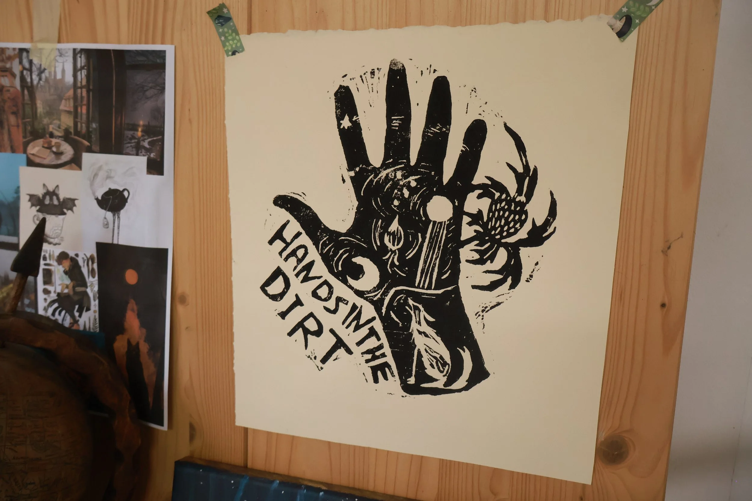 handgefertigte Grafik