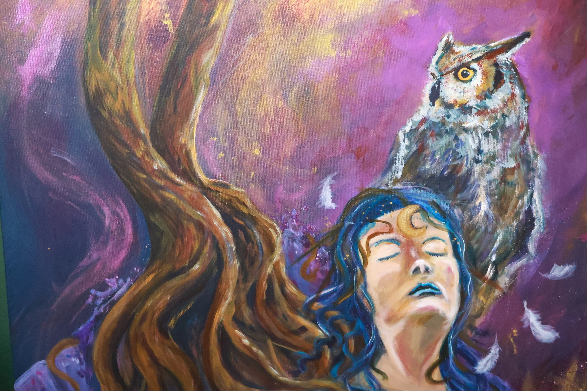 Acrylgemälde Lisa Brenk Syke