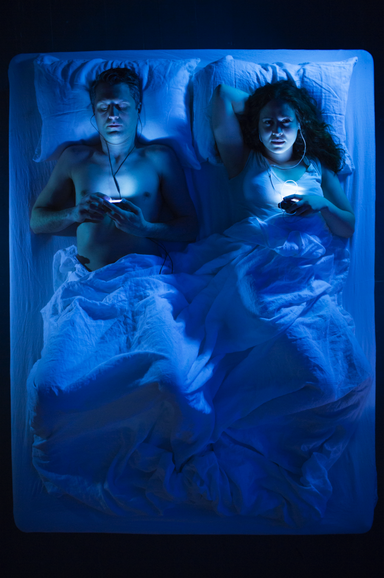 Rachel Lee Hovnanian, Foreplay (Hamilton and Rebecca), 2014. Video projection still. Courtesy of the artist, Leila Heller Gallery and the Museum of Palazzo Mediceo di Seravezza, Tuscany, Italy.