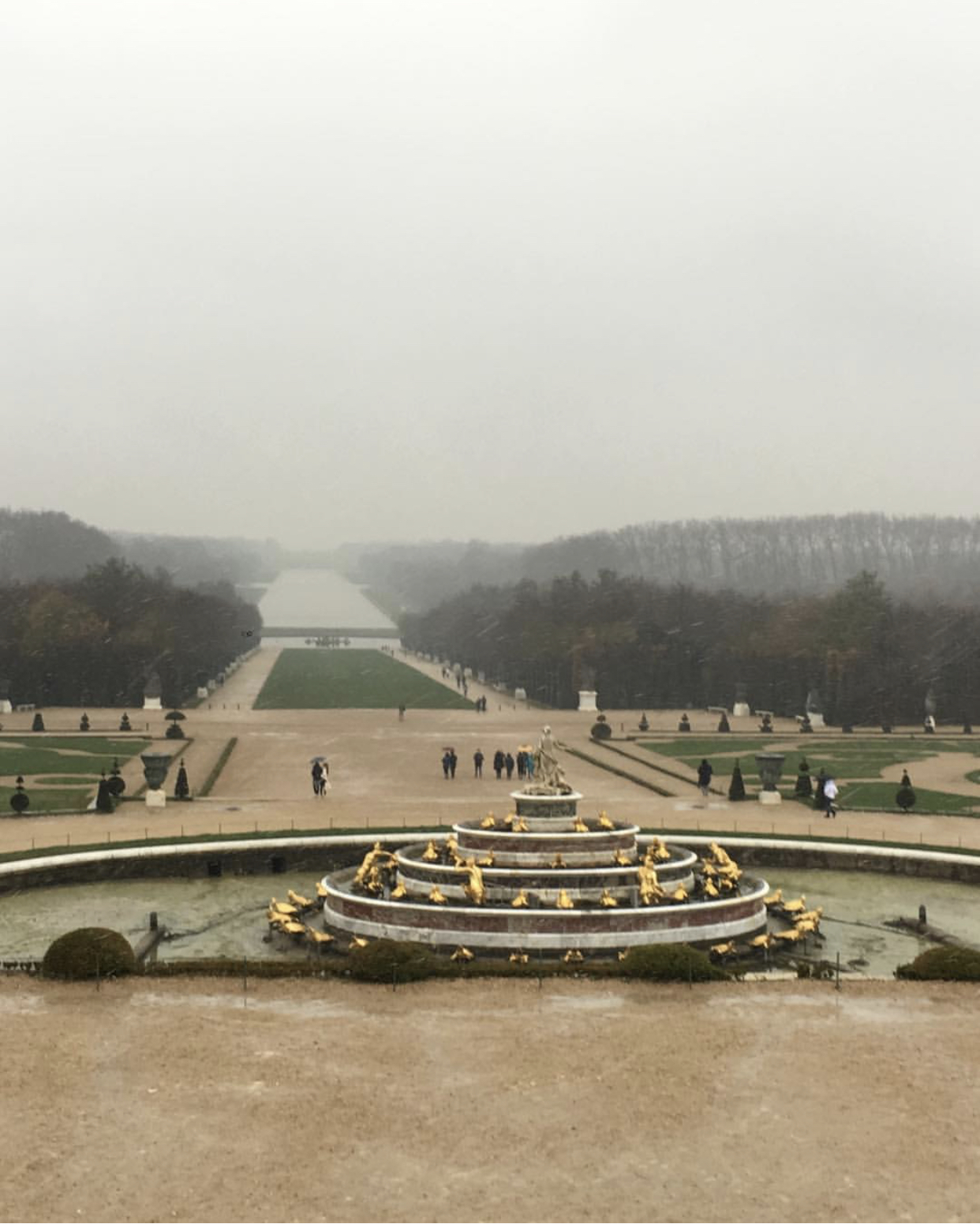 The Gardens of Versailles, Versailles. Courtesy of the designer.French-American couturier Roland Nivelais. Courtesy of the designer.