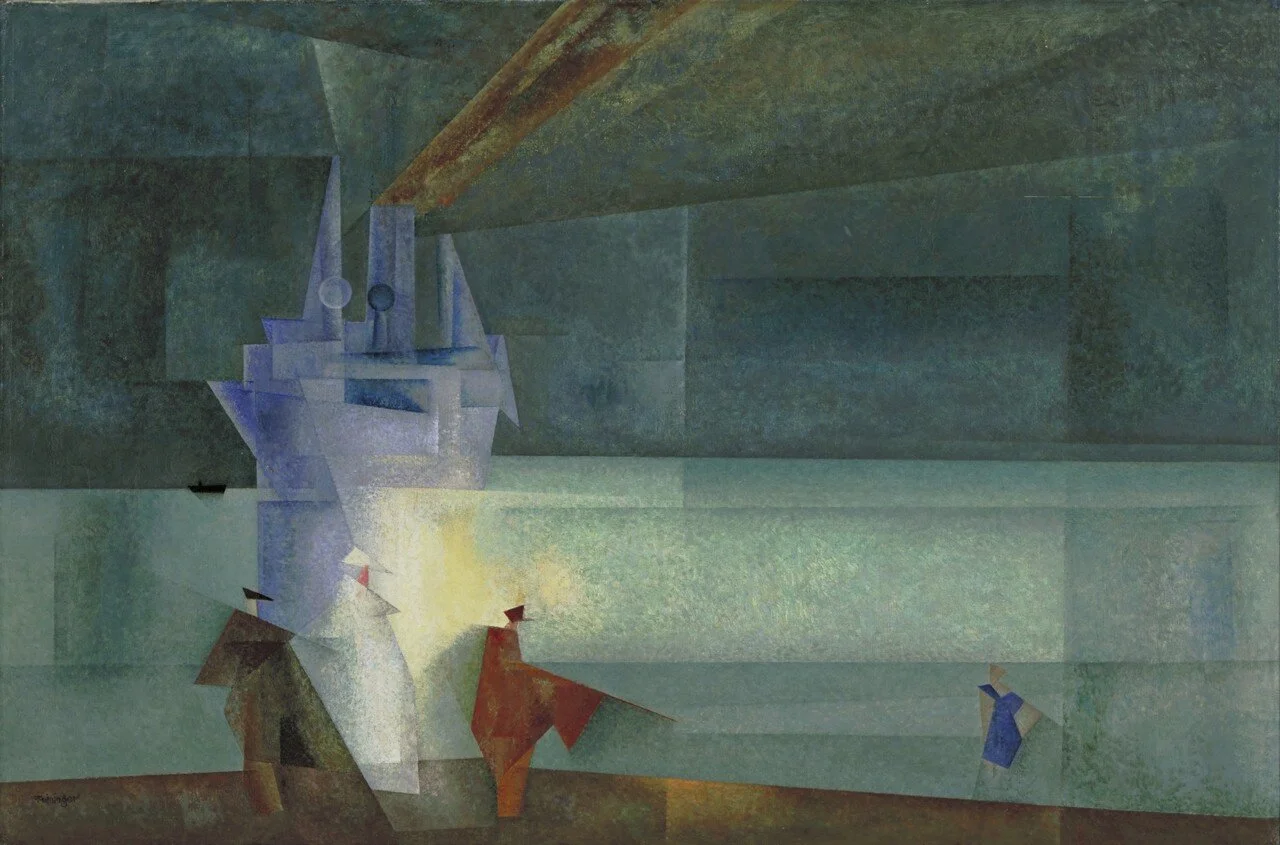 Feininger The Steamer Odin II 1927 MoMA.jpg