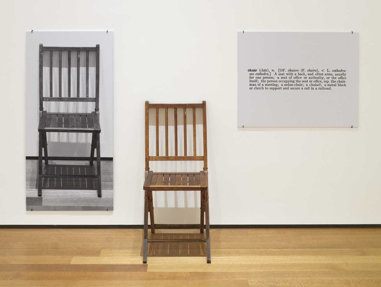 Joseph Kosuth One and Three Chairs 1965 MoMA.jpg