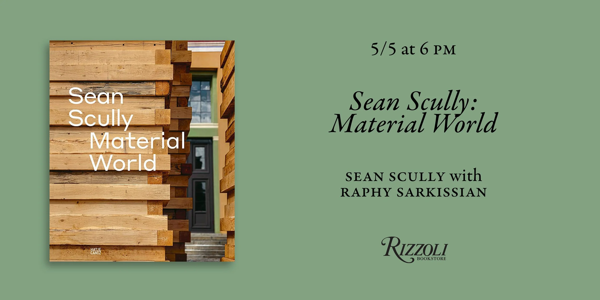 Sean Scully in conversation with Raphy Sarkissian about geometric abstraction at Rizzoli Bookstore New York