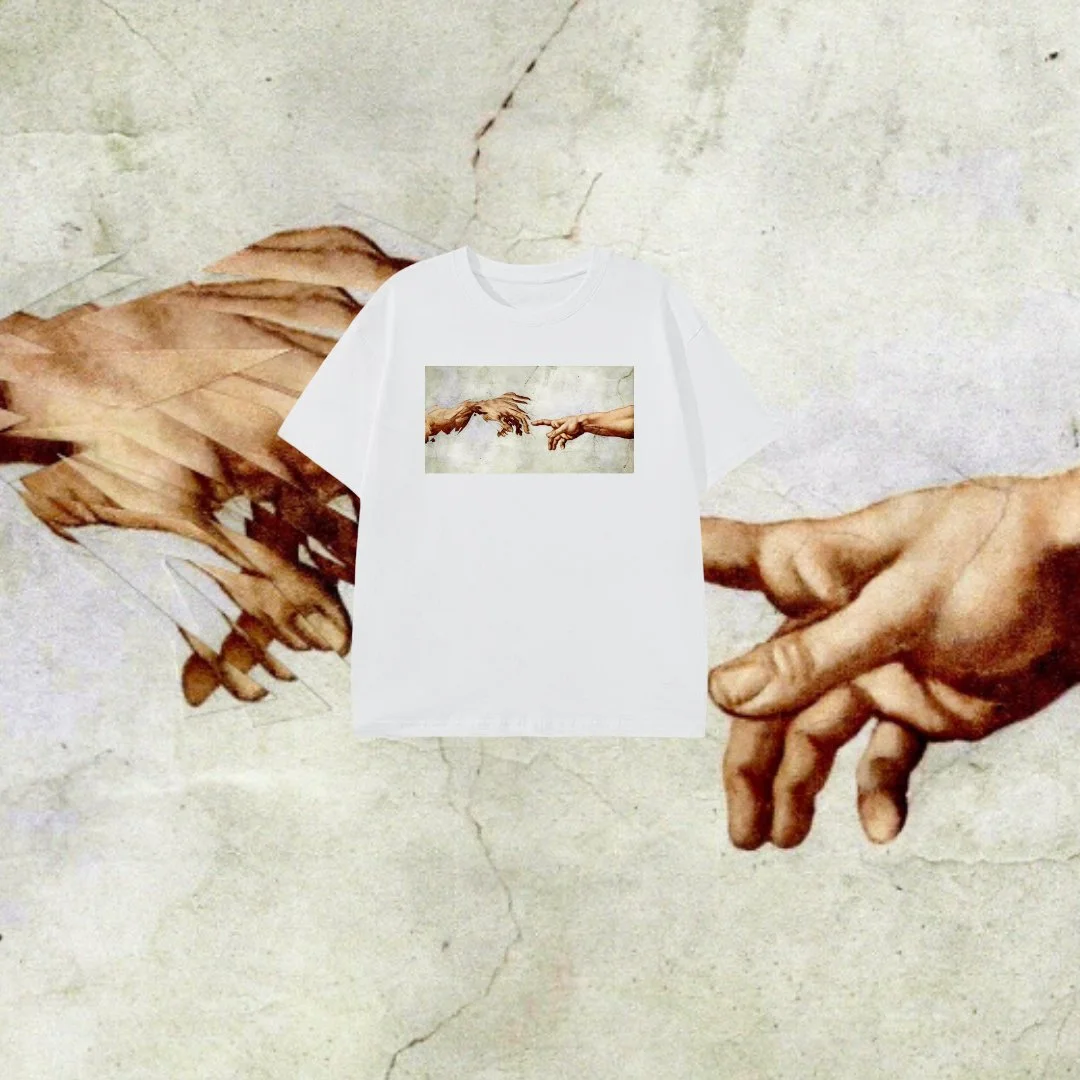 The Creation Of Adam Graphic Tee