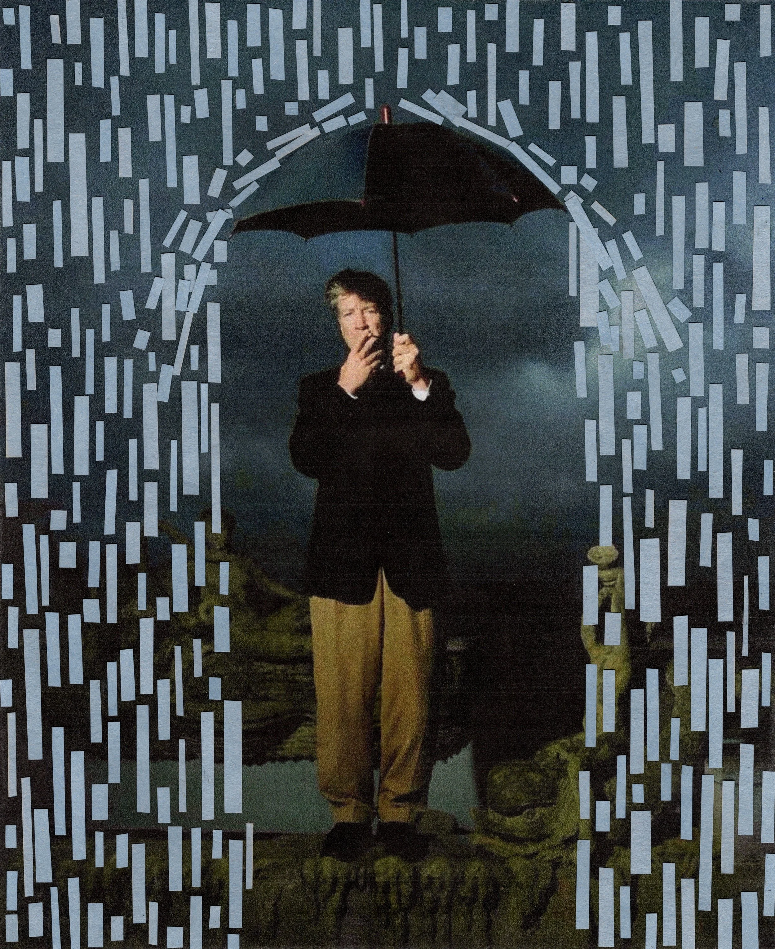 David Lynch In The Rain