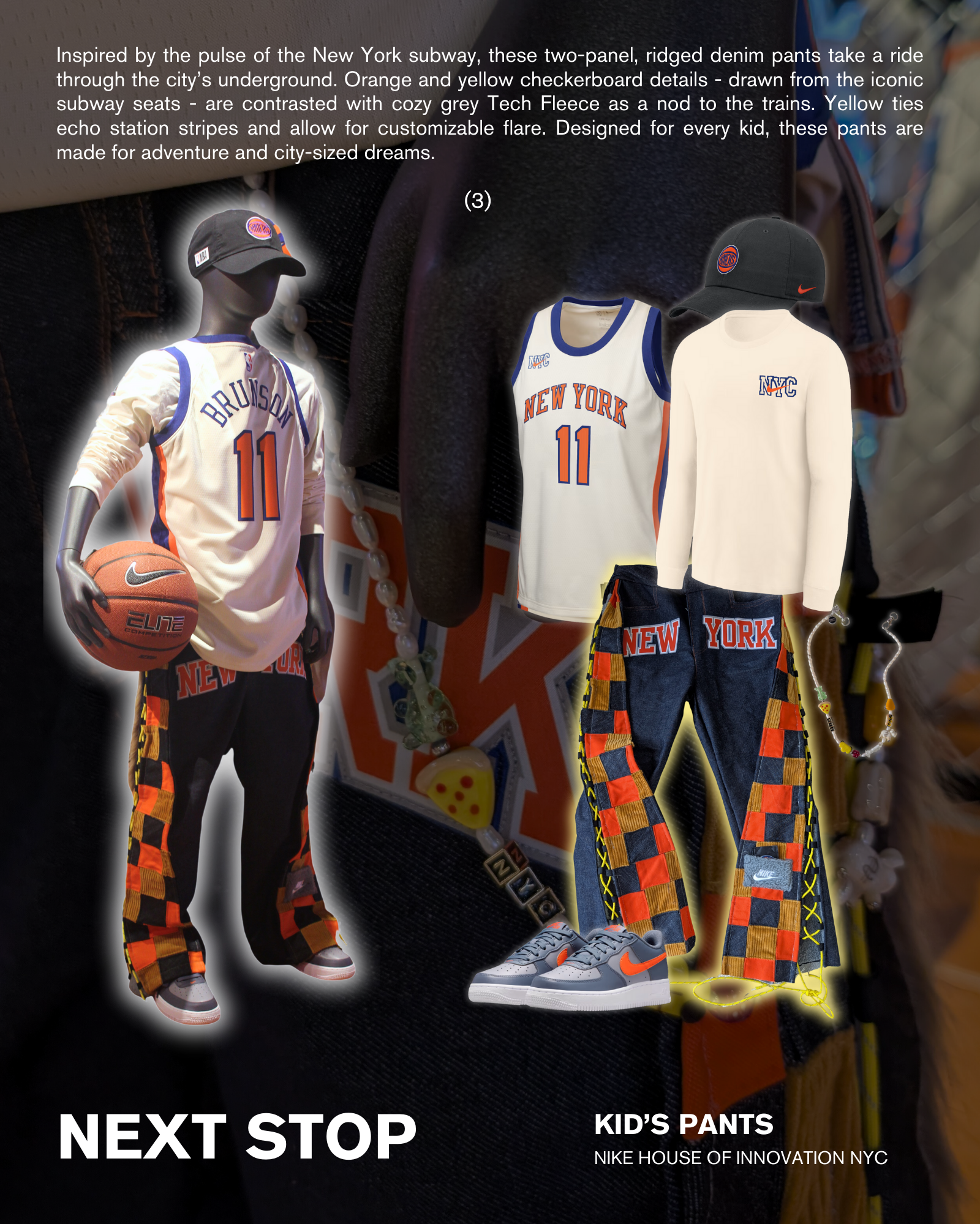 nike knicks custom kids pants