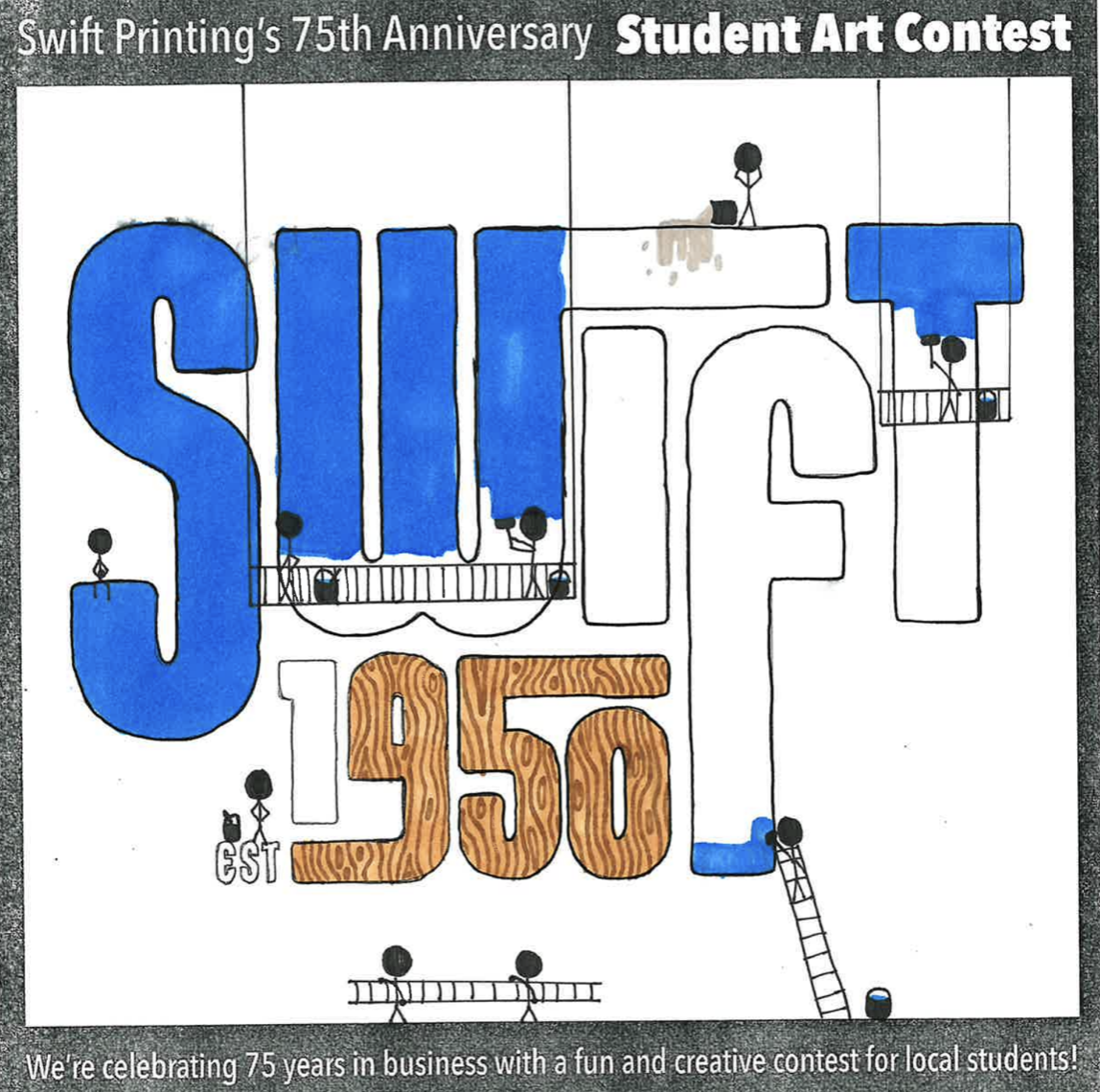 Student Art Contest: Big Billboard on Bridge Street 
