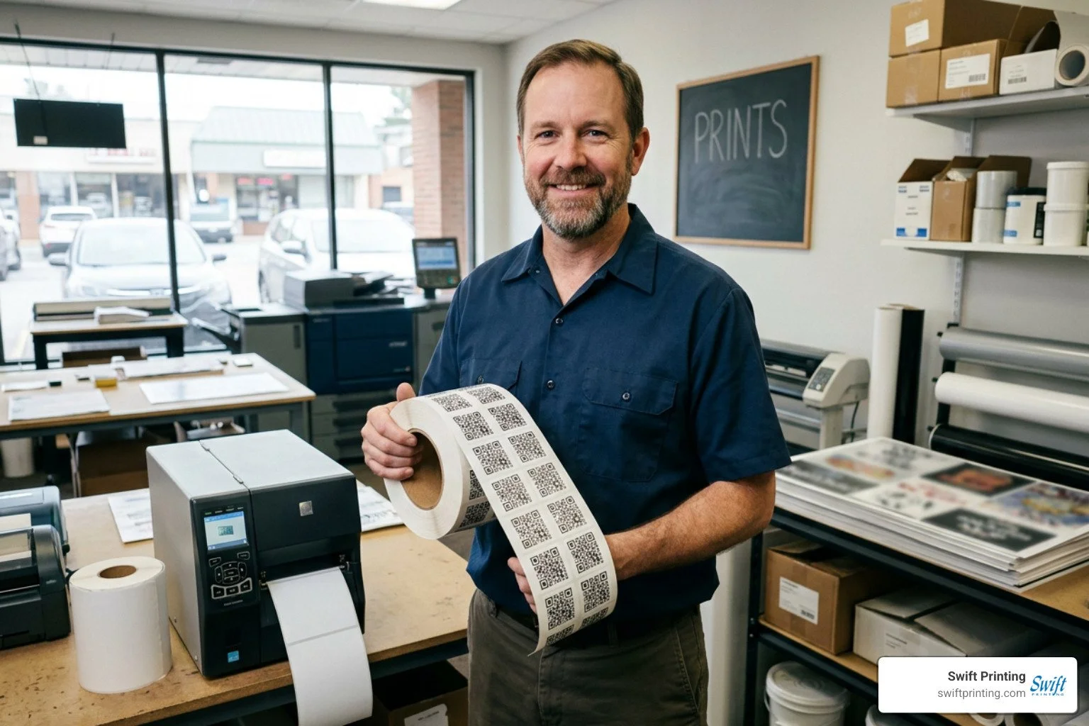 Finding Reliable Services for QR Code Sticker Printing Near You