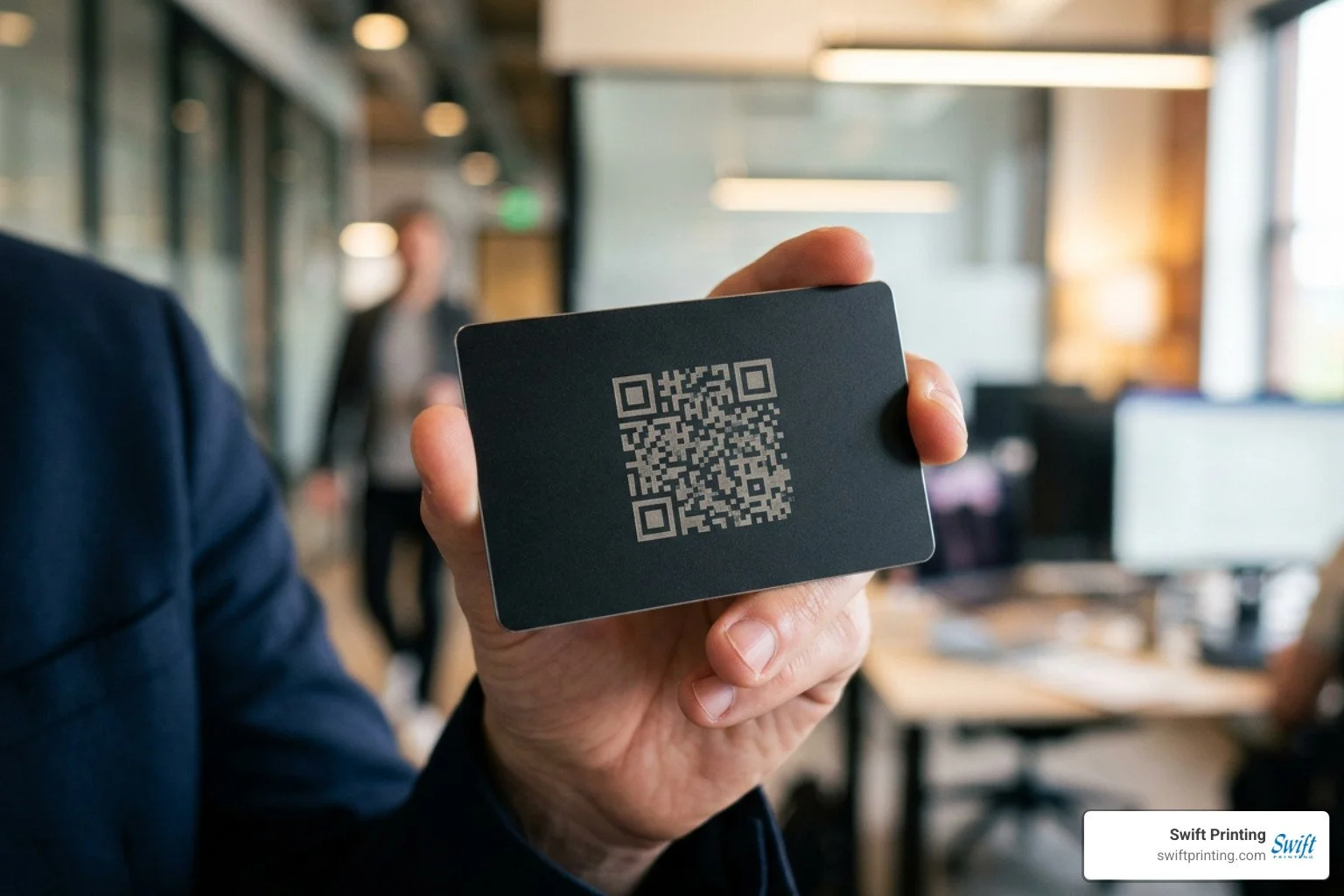 Upgrade Your Professional Image with Heavy Metal QR Code Cards