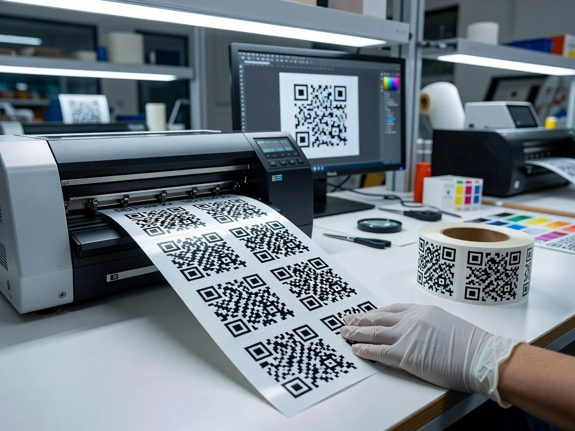 A Practical Guide to Printing Flawless Custom QR Code Stickers