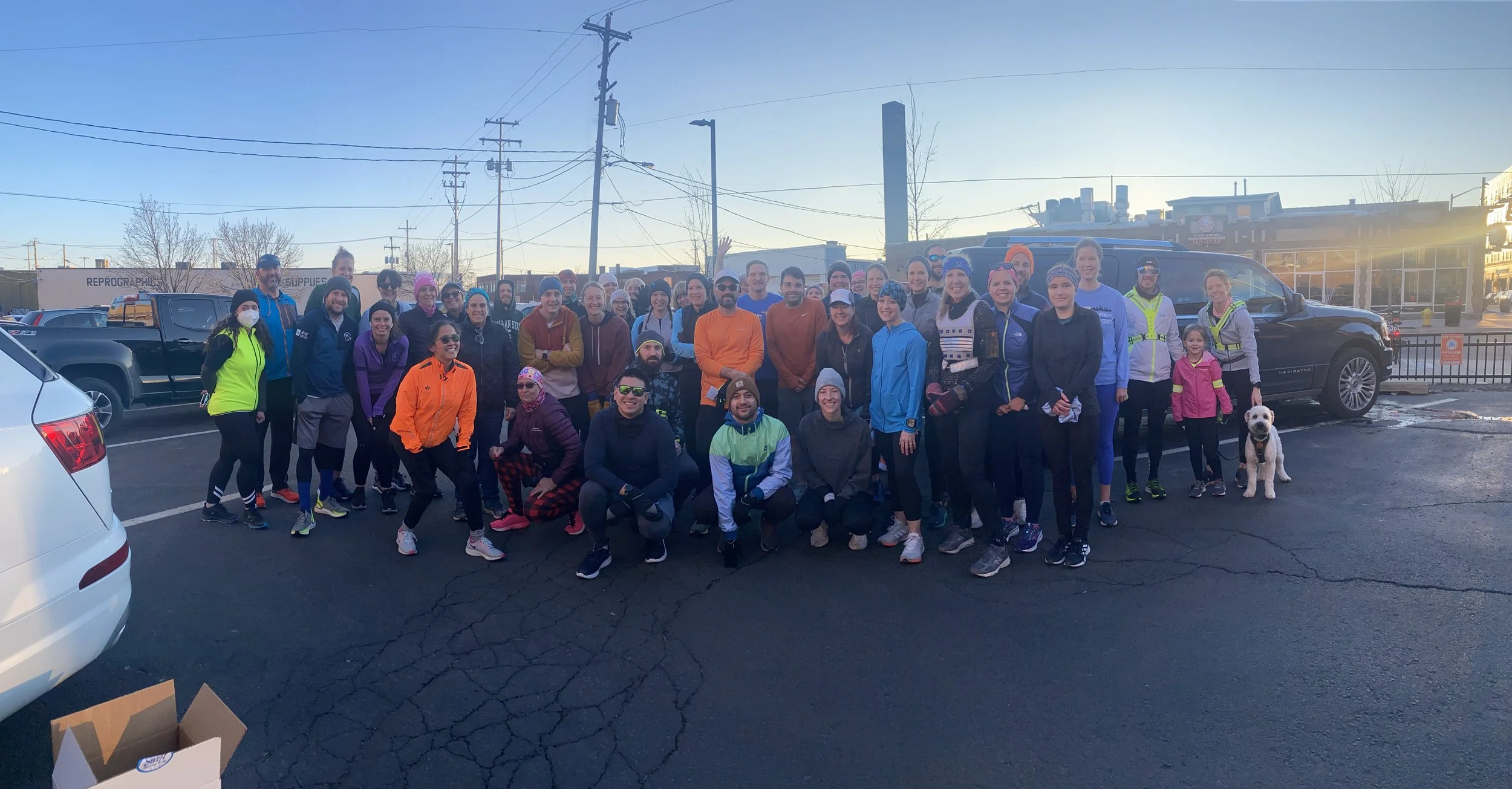 2022 Donut Dash 5K on Bridge Street in Grand Rapids, Mi