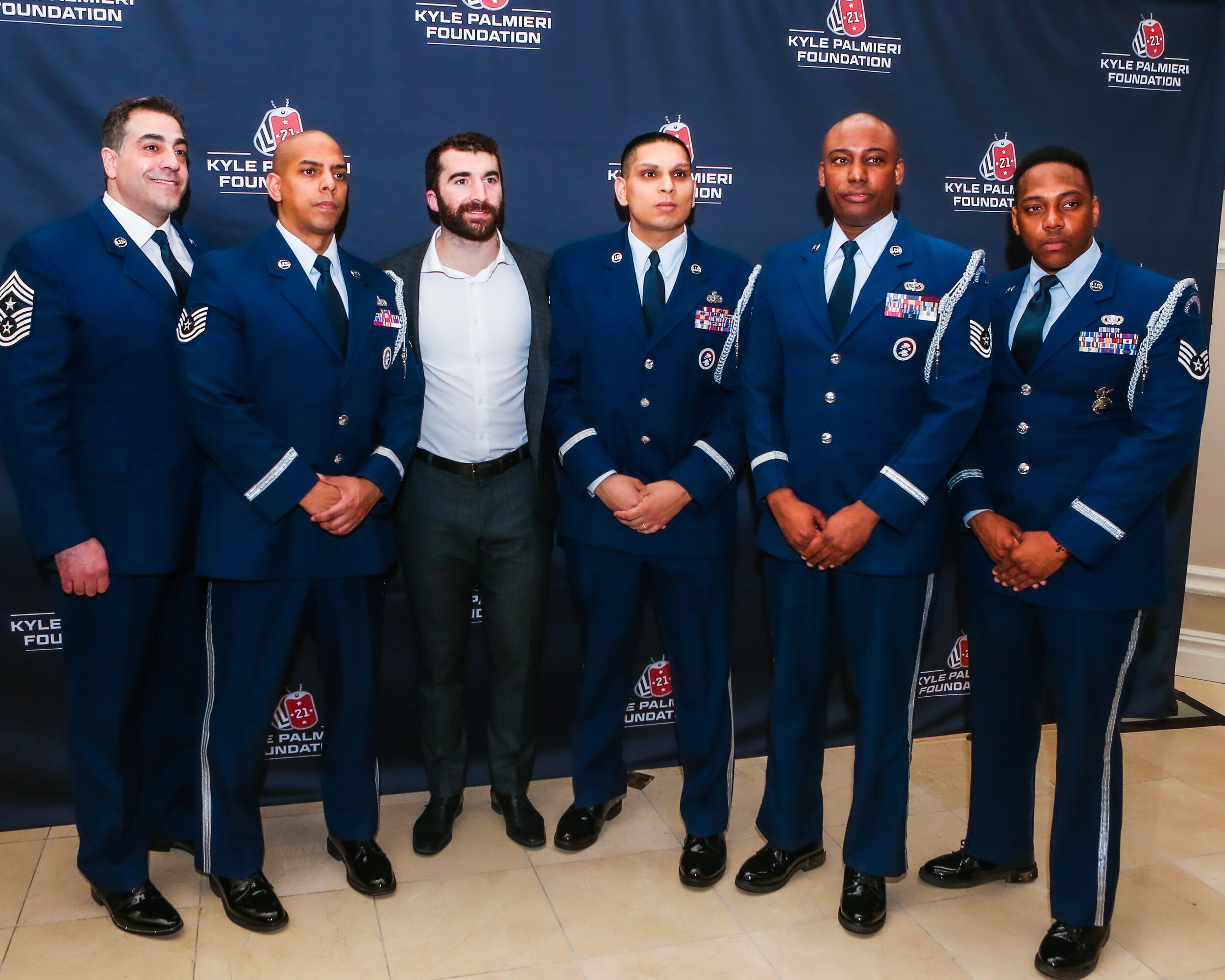 Kyle Palmieri Foundation grows with inaugural military ball