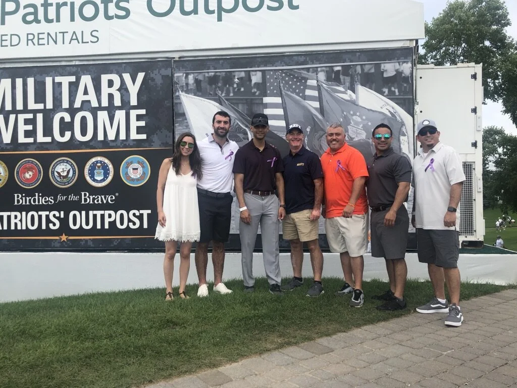 VETERANS GET VIP TREATMENT AT NORTHERN TRUST GOLF TOURNAMENT