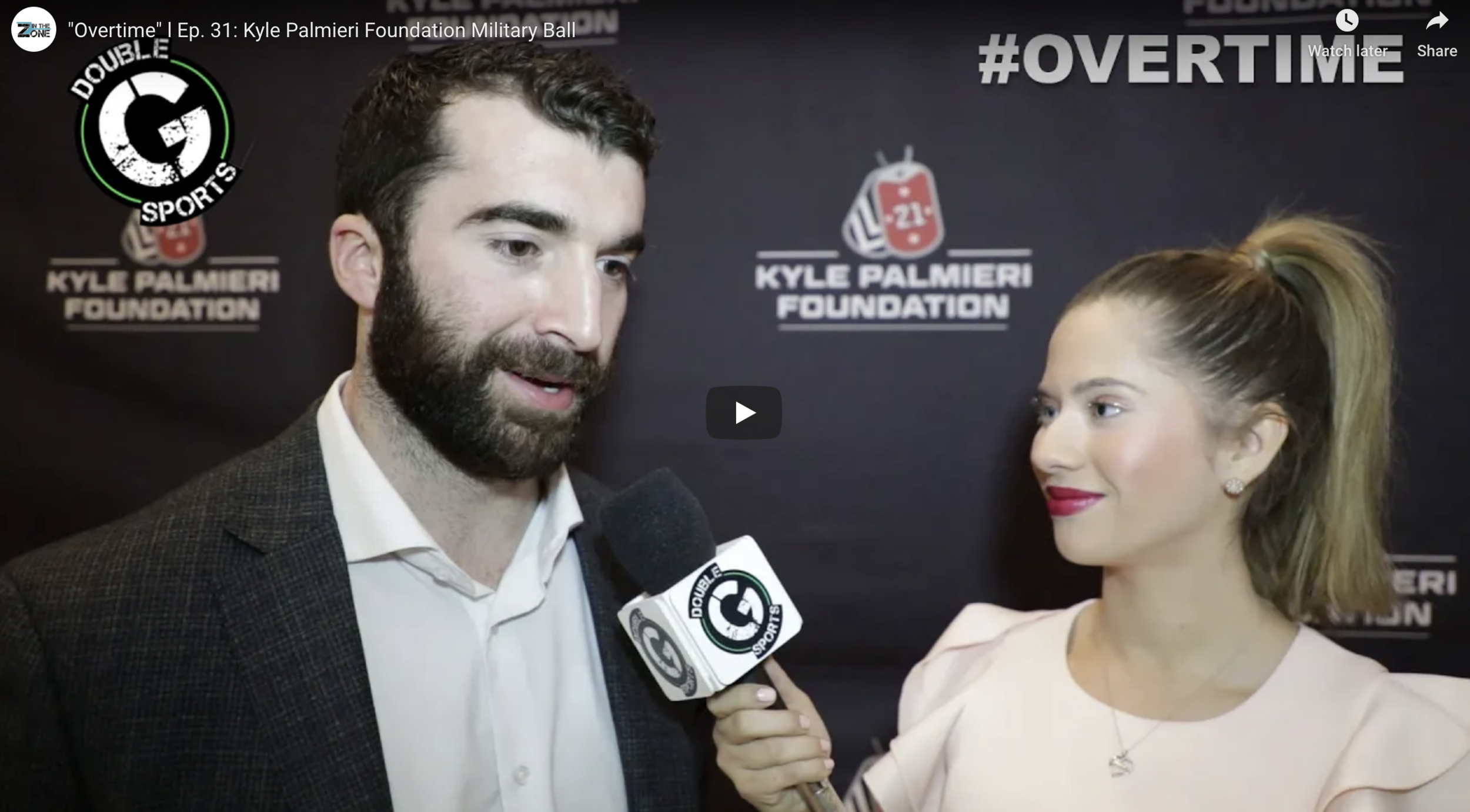 "Overtime" Ep. 31: Kyle Palmieri Foundation Military Ball