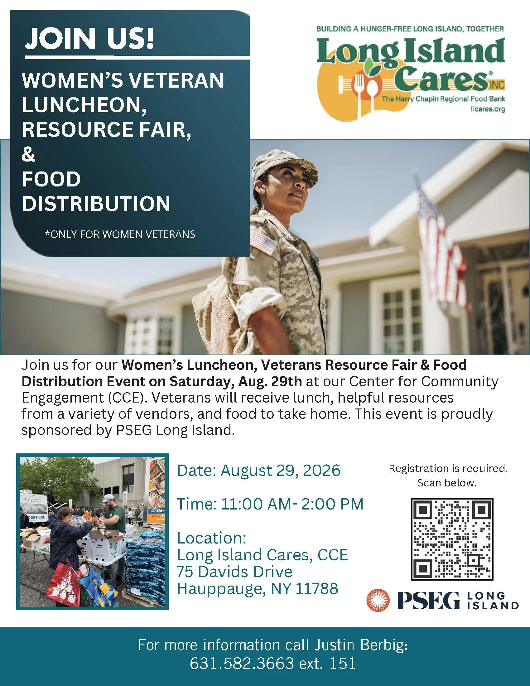 Women Veteran's Luncheon, Resource Fair & Food Distribution