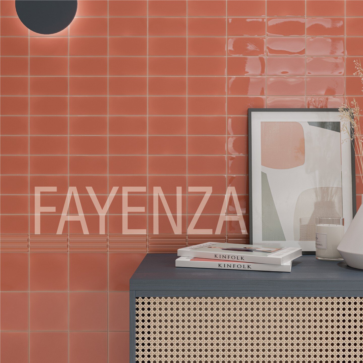 Fayenza ceramic tiles from Spain. A translucent creation, showcasing the fluidity and beauty of crystalline glazes. 

Available in 8 colors 
2.5&quot; x 5&quot; belt, 2.5&quot; x 5&quot; flat and 5&quot; x 5&quot; flat.