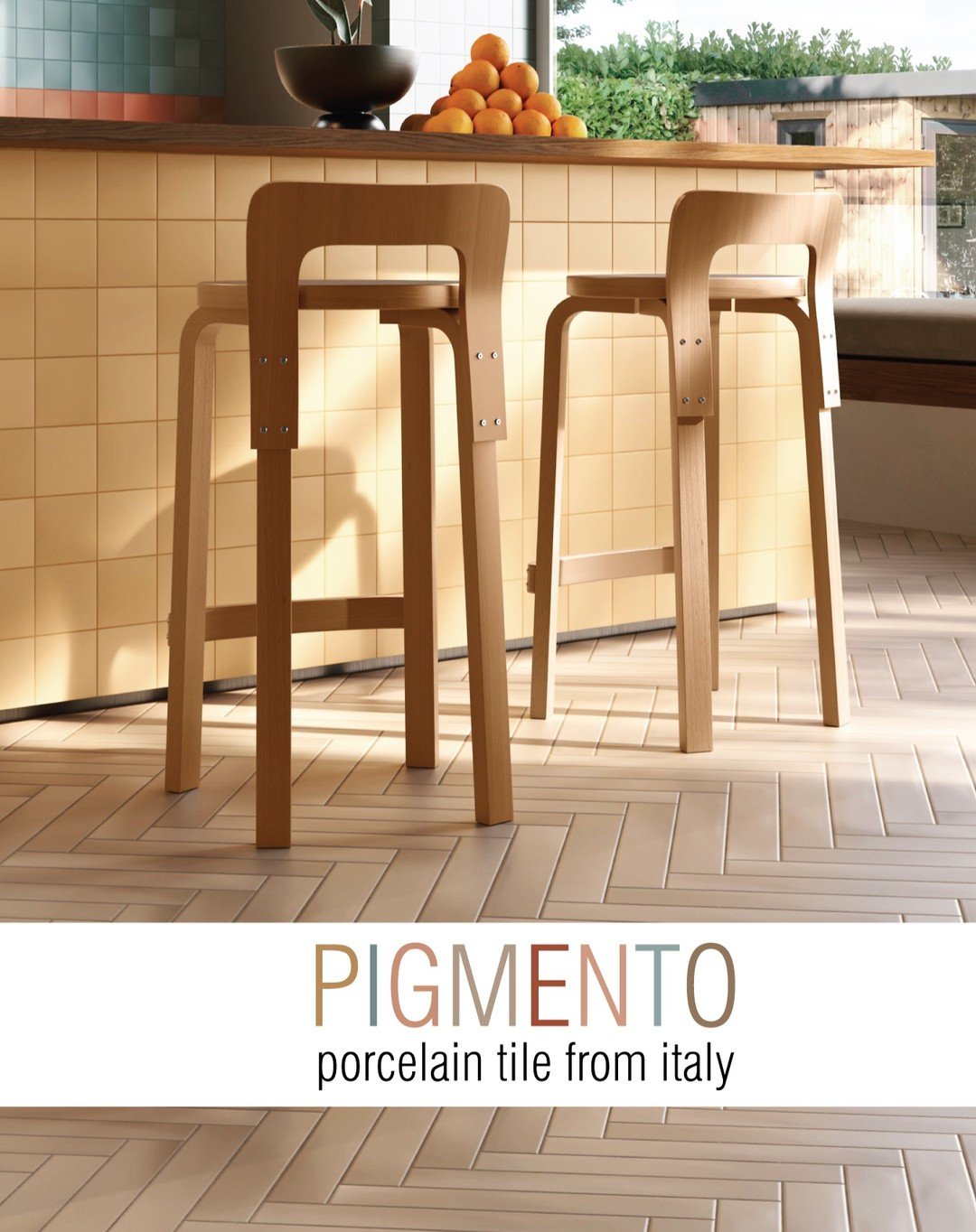 Just arrived at Julian Tile. Pigmento, a celebration of colour in design. Italian Porcelain tile. Available in 4&rdquo; x 4&rdquo; and 2.4&rdquo; x 14.5&rdquo;

Pigmento, the small format, porcelain stoneware collection that offers no less than 11 di