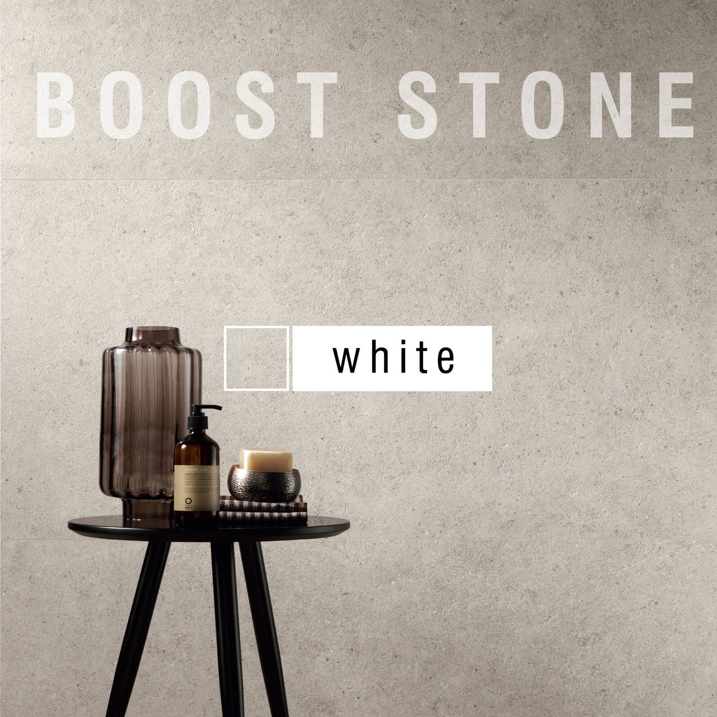 New at Julian Tile. Boost Stone is the collection of porcelain floor and wall tiles conceived to offer the world of design a modern stone effect. Inspired by the limestone rocks extracted from the quarries of the Pyrenees and produced in a range of n
