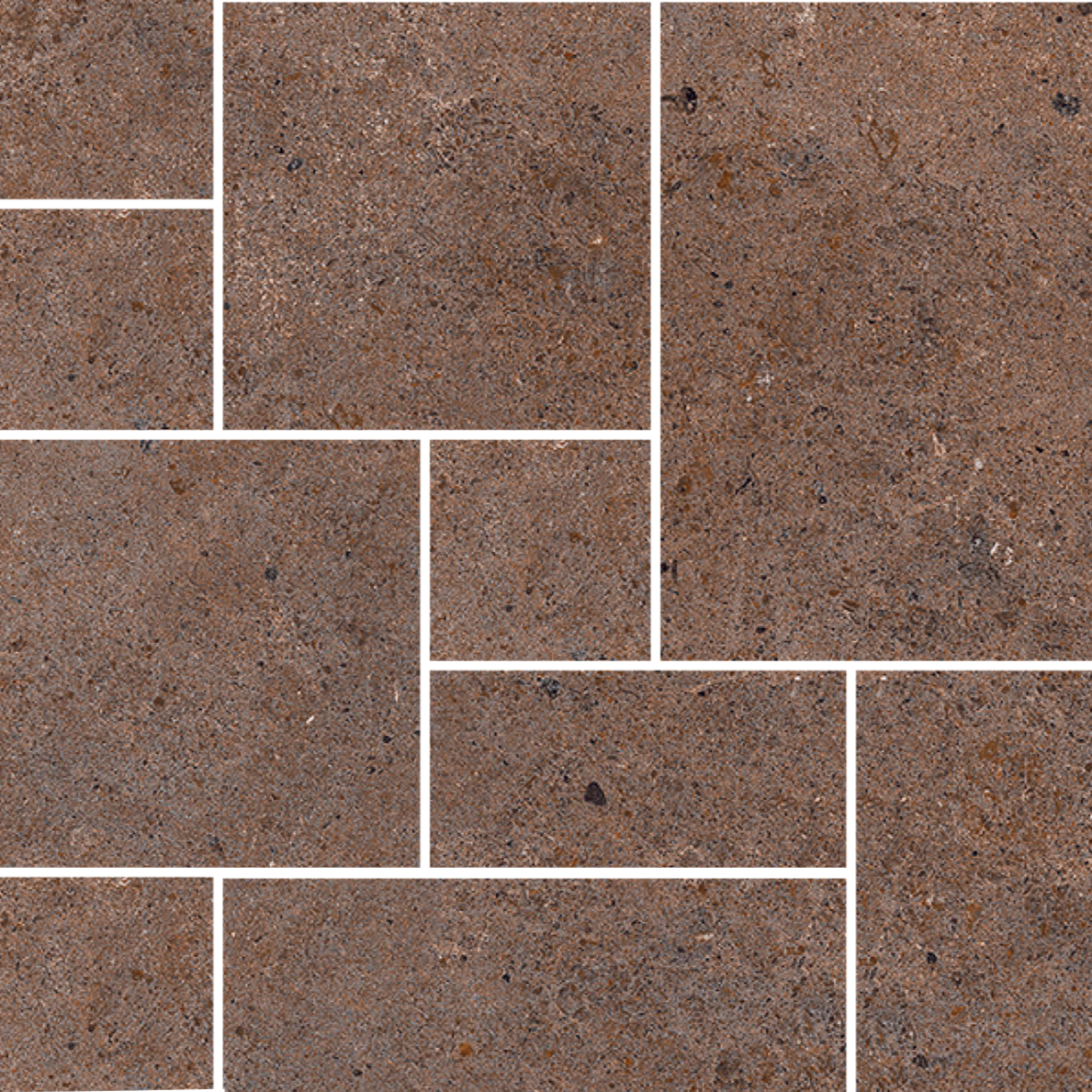 district porcelain mosaic