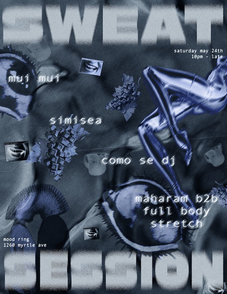 SWEAT SESSION N°5 with Simisea, como se DJ, Mui Mui, Maharam, and Full Body Stretch