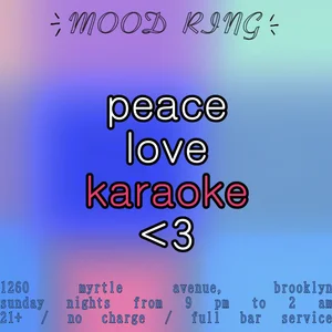 Karaoke Night at Mood Ring