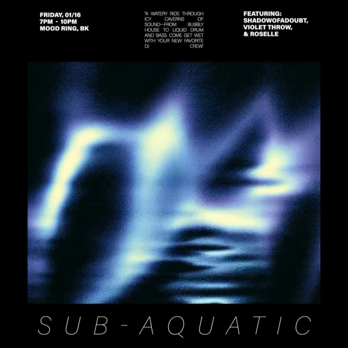 [happy hour] sub-aquatic with shadowofadoubt, Violet Throw, Roselle