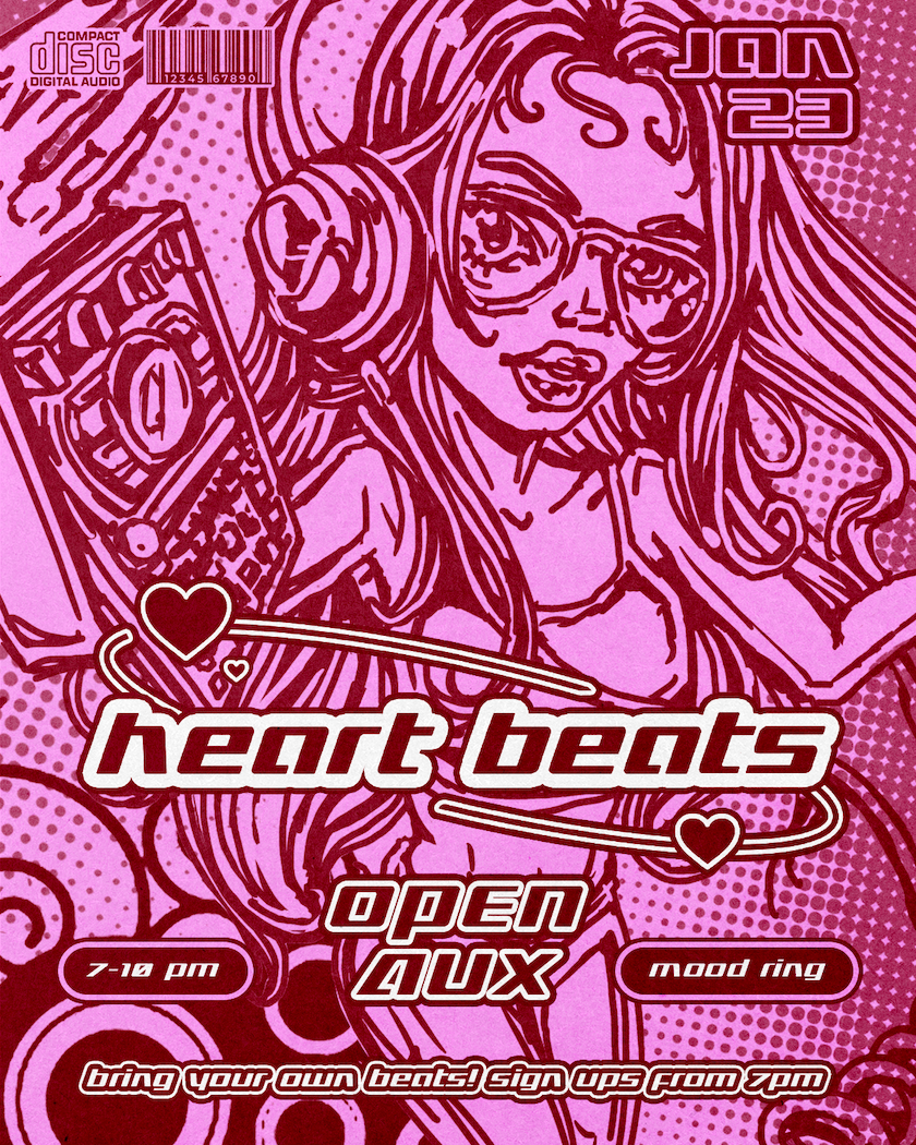 [happy hour] Heart Beats Open Aux