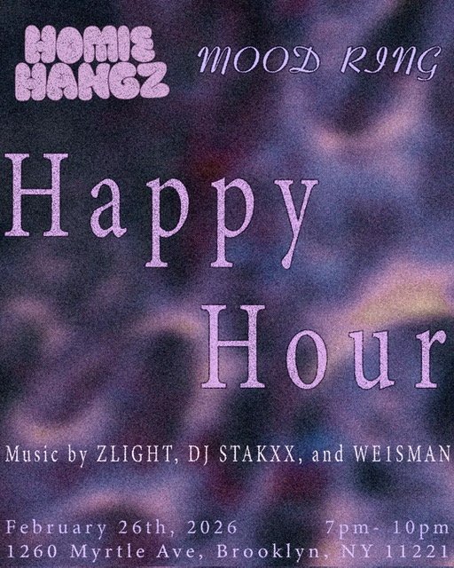 [happy hour] Homie Hangz