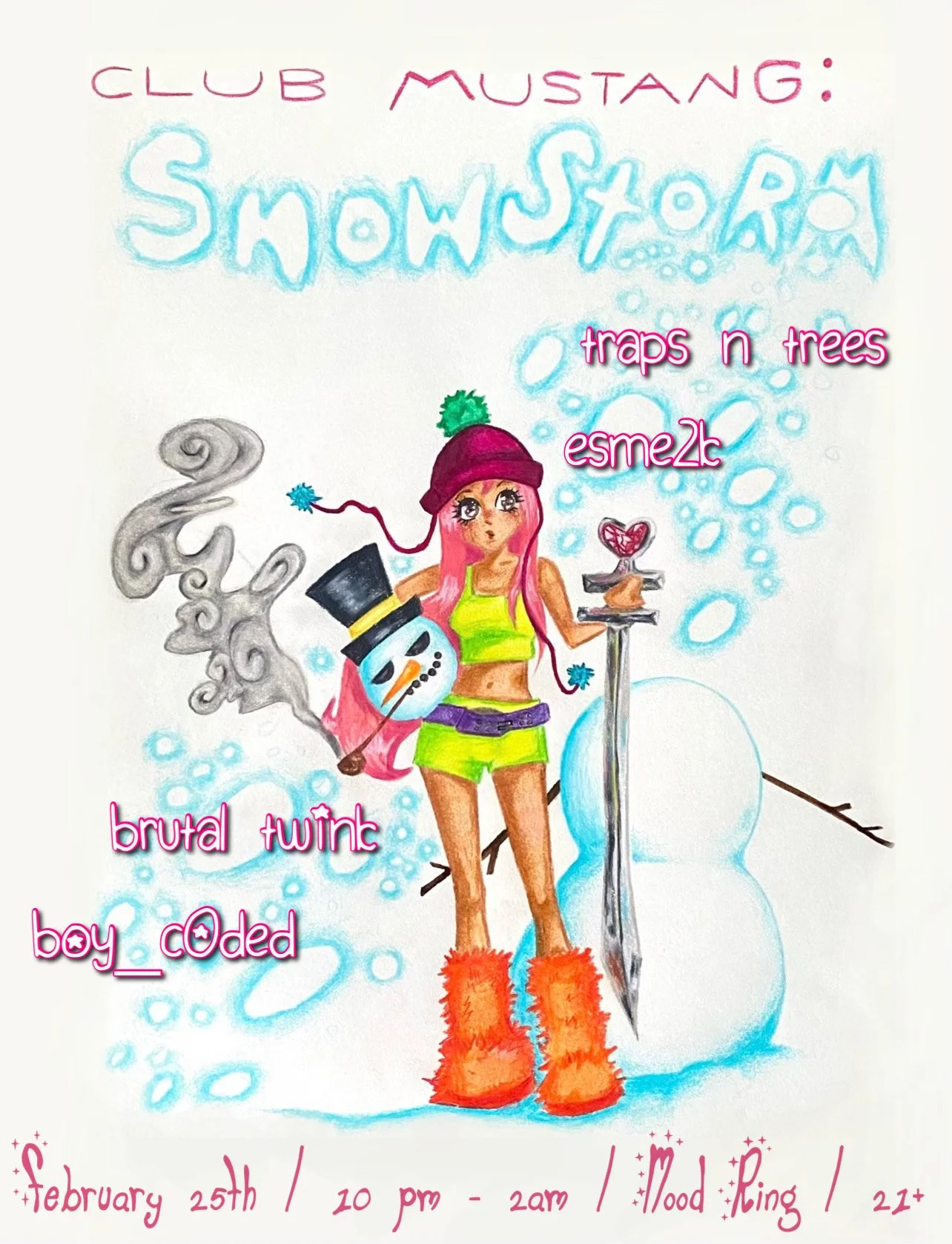 Club Mustang: Snowstorm