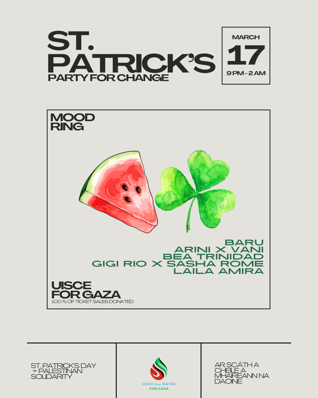 St. Patrick's Party For Change