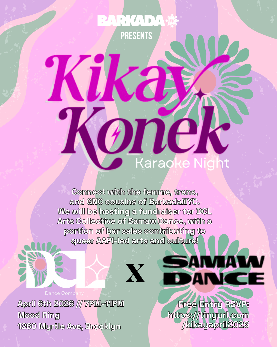 [happy hour] BarkadaNYC presents Kikay Konek: Karaoke Mixer