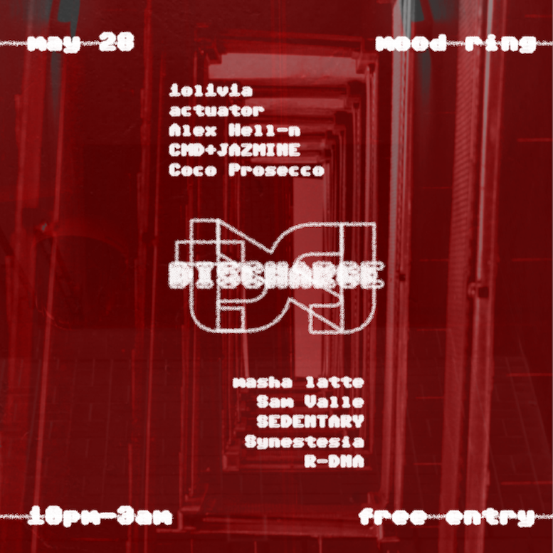 tension/release presents DISCHARGE