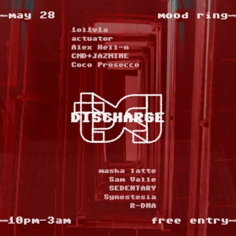 tension/release presents DISCHARGE