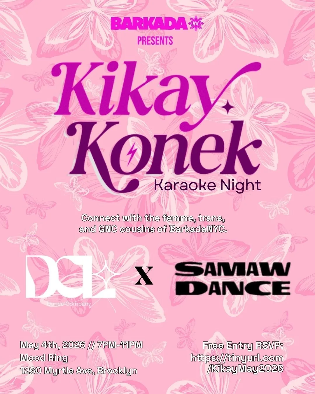[happy hour] BarkadaNYC presents Kikay Konek: Karaoke Mixer