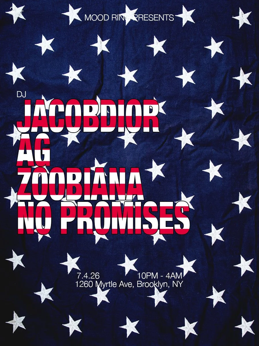 July 4th with Jacobdior, AG, Zoobiana, No Promises