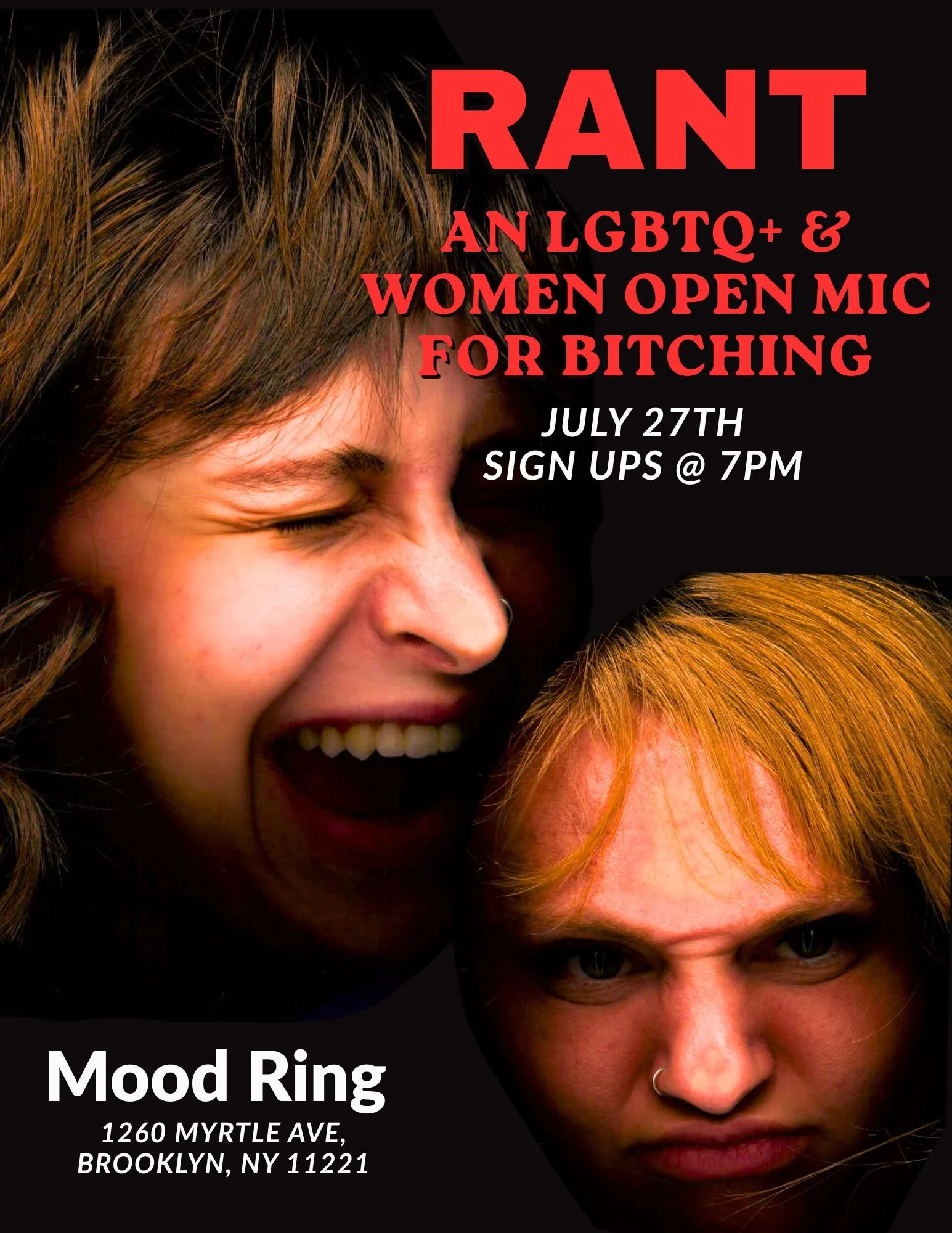 [happy hour] Rant Comedy Open Mic